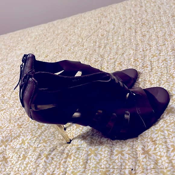 Cathy Jean Shoes - Cathy Jean Brazil brown leather heels size 7